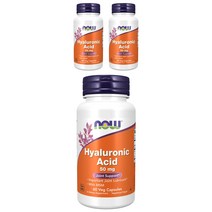 나우푸드 히알루론산 50mg 베지 캡슐, 60개입, 3개