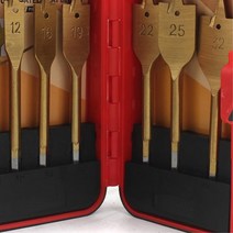 목공용 티타늄 나비드릴날 7pcs 목공예용비트 홀커터