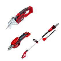 독일 아인헬 잔가지 나무 가지치기 전정기 4종(택1) / 전동가위 고지톱 장대톱 전동톱 전정톱 고지 전정기 / 배터리 충전기 포함, 충전전지가위GE-LS18(4.0Ah+5.2Ah)