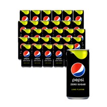 롯데 펩시콜라 제로슈거 라임 210ml x 30캔, 30개