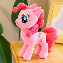 20cm 마이 리틀 포니 플러시 봉제 인형 핑키파이 애플잭 레인보대시 애니메이션 피규어 만화 인형 키즈 카와이 생일 크리스마스 선물, 05 PinkiePie