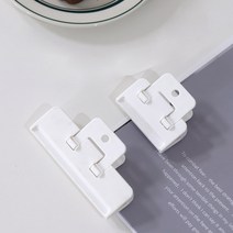 밀봉집게 2P 세트 봉지 집게 클립 밀폐 비닐 주방 용품 과자 시리얼 보관 소품 알뜰 도구 봉투 다용도, 밀봉집게 2P_대