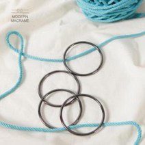 미니 메탈링 골드 실버 흑니켈링 마크라메 재료 dkge@#$, 흑니켈