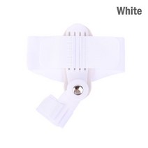 무지외반 엄지 발가락 스트레이트너 교정기 손잡이 무지 외반 교정 조절식 부목 정형 외과 용품 페디큐어 발 관리, [02] white