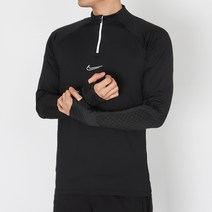 나이키 반집업 긴팔티 DRI-FIT 스트라이크 드릴탑 블랙