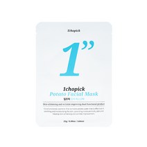 일초픽 감자마스크팩 25g x 10매 피부진정 미백 주름 피부결 각질 관리, 감자토너패드
