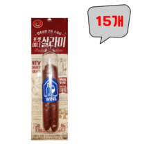 (무료배송) 포켓 미니 살라미 건조 소시지 40g x 15개