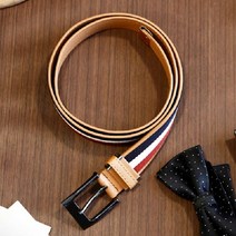 더반 젠틀안트 연브라운 남성캐주얼벨트 GR04-PO04-LB