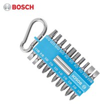 Bosch-2607002822 Bosch 21 피스 스크루 드라이버 블루 세트 범용 홀더 후크 및 루프 무선 드라이브 포함, [01] 2607002822
