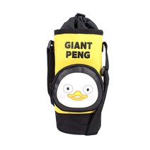 펭수 물병가방 남아 여아 어린이 유치원 초등 학생 야외 소풍 보냉 물병집 케이스 크로스 가방 주머니 파우치 물통집 옐로우