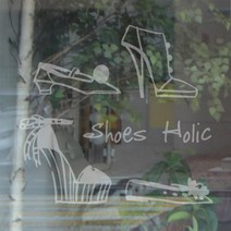 [바보사랑] 미스트 스티커 슈즈홀릭, 상세 설명 참조