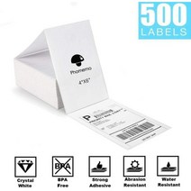 라벨기 라벨프린터 송장프린터 주소 4x6 인치 물류 phomemo pm-246s 열, 단1 용지 4x6 접기, 협력사, 우리 플러그