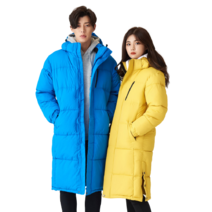 누빔 루프트볼 롱패딩 패딩점퍼