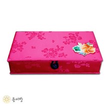 (쿠팡)모란단 예단상자-진분홍, 연분홍