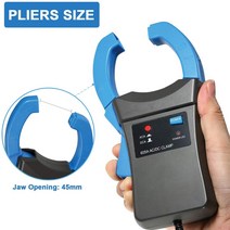 멀티테스터기 클램프 후크 메타 검전기 테스터기 BTMETER 미터 BT605A AC/DC 600A 온 전류 프로브 앰프 어댑터는 디지털 멀티 미터와 함께 완벽하게 작동합니다., 한개옵션0