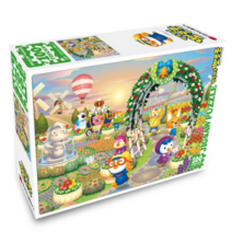 학산 뽀로로 정원 큰조각퍼즐 HS100-094, 100피스, 혼합 색상