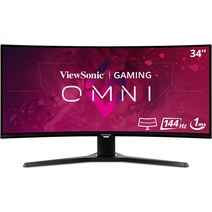 모니터40인치 울트라 와이드 모니터 티비 tv ViewSonic Omni VX2418C 24인치 1080p 1ms 165Hz 곡선형 게이, 05 86.4cm(34인치) 2K 144Hz 곡선