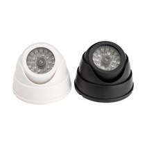돔형 360도 CCTV 모형 카메라 1개(색상랜덤), 상세페이지 참조