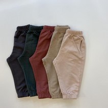 베이직 미니쭈리 워싱 조커팬츠