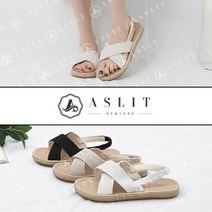 [애슬릿] 발 편한 엑스 슬링백 스트랩 샌들 2cm