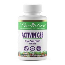 파라다이스 허브 액티빈 GSE 포도씨 추출 125mg 90정, 1개