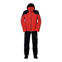 다이와 고어텍스 낚시 방한복 레인수트 DW-1122, 레드