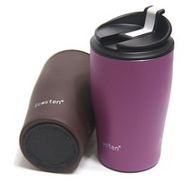 카네 에코머그 칼라-330ml 5호 스텐 머그컵 텀블러 커피 0W113239, 1개, 카네 에코머그 칼라-330ml 5호 바이올렛