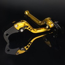 오토바이라이트 안개등 led 전조등 로얄 엔필드 650 인터셉터용 오토바이 브레이크 클러치 레버 콘티넨탈, 04 Golden 177mm