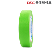 [당일발송] 마스킹테이프 각 컬러별 종이테이프 24mm X 40M 6개입, 녹색, 6개