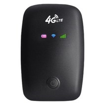 휴대용 공유기 무선 라우터 150M 4G 2.45G 듀얼 밴드 와이파이 안드로이드 6.0, [01] Black