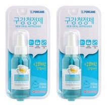 포비스 반려동물 구강 청정제, 100ml, 2개