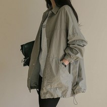 시크폭스 여성용 루퍼지 야상 자켓