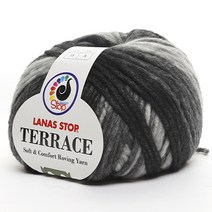 삼남뜨개실 테라스 140g 울실 다섯개 구입 시 한개 더, 테라스울 140g, 15 블랙 화이트