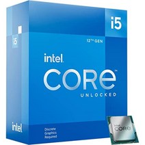 인텔 Intel 코어 i5-12600KF 데스크탑 프로세서 10(6P+4E) 최대 4.9GHz 언락 LGA1700 600 시리즈 칩셋 125W 127203, 상품명참조