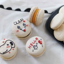 솜씨키트 오븐 마카롱 만들기 수제 홈베이킹 DIY 재료 입문자 키트, 초코, 선택안함