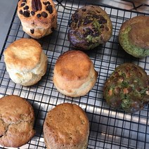 투티거스호랑이다과점 플레인 스콘, 1개, 100g