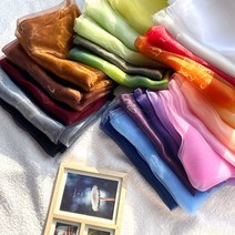 나비손길 광폭 오간디 크리스탈 원단 천 인터록 / 레이스 옷감 촬영 파티 소품, 청보라