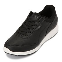 프로스펙스 남녀공용 블랙 경량 쿠셔닝 인조가죽 캐쥬얼 워킹화 / 프로스펙스 생활방수 운동화 일상화 /스위프트 W 301