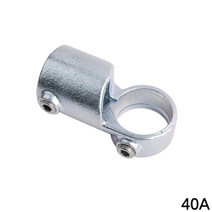 JH 다용도 파이프클램프 148 40A 48 3mm 실버, 단품