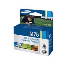 삼성전자 삼성 정품잉크 INK-M75 검정 MJC-4700 5700 5750 6700, 1개, 정품_M75검정