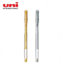 유니 유니볼 시그노 스탠다드 펜 UM-100 0.8mm, 6개입, 골드