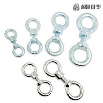 스텐 아이볼트 아이너트 철 앙카 고리 링, 옵션01_철 아이볼트, 5/8인치