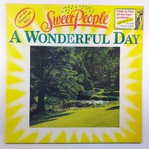 (중고LP 물세척) SWEET PEOPLE/ A WONDERFUL DAY/ 1982년 라이센스/ 자켓 음반 상태 A