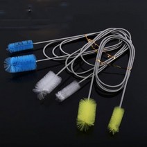 배관 청소브러쉬 청소솔 배관솔 155mm 양면 호스, 블루CM002305, 1개
