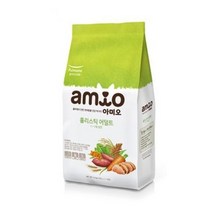 [도그러브] [풀무원 아미오] 뉴 홀리스틱 (어덜트 1.4kg 5kg) 잘 먹는 강아지 고급사료, 오리