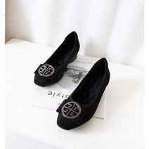 돌리 스웨이드 플랫슈즈(3cm) 겨울단화 기모안감