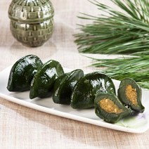 오너클랜 [청암뜰] 모시잎 송편 (참깨) 5개입x4팩(20개), 1