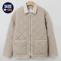 골덴카라 퀄팅 집업자켓 (MDPD114RR)