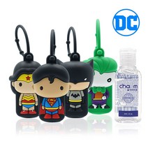 DC코믹스 휴대용 손소독제(30ml)/키링/화장품/핸드워시, 슈퍼맨-그레이프프루투향