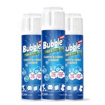 버블싹 패브릭 소파 폼 클리너 500ml 3개